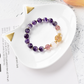 Natural amethyst bracelet