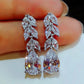 Wedding Silver Leaf earrings