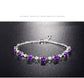 Silver Bracelet Amethyst