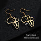 Fashion Hot Sale! Ankh in African Map Earrings