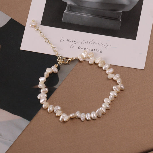 Women's Minimalist High-end Freshwater Pearl Bracelet