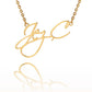 Joias Name Necklaces Custom Name Necklace for Her Fashion Name Jewelery Stainless Steel Necklace Pendant Gold  Necklaces